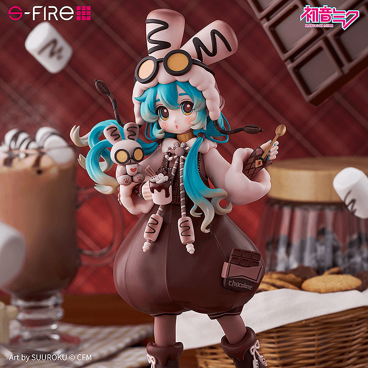 Vocaloid: Hatsune Miku Marshmallow Hot Cocoa S-Fire Figurine