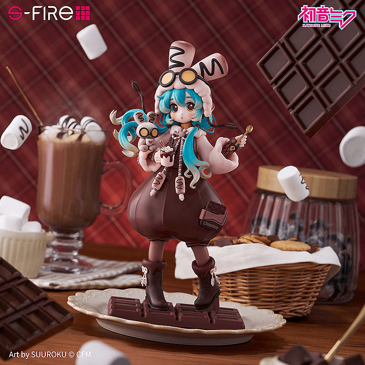 Vocaloid: Hatsune Miku Marshmallow Hot Cocoa S-Fire Figurine