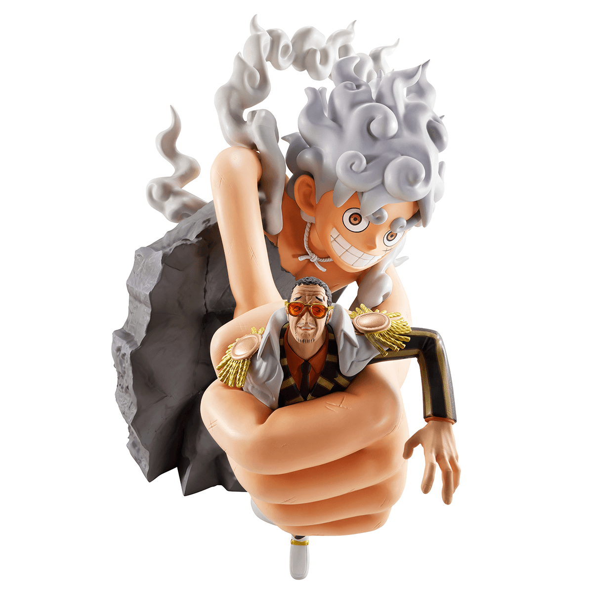 One Piece: Gear 5 Luffy -Bust of Energy- Revible Moment Ichibansho Figure