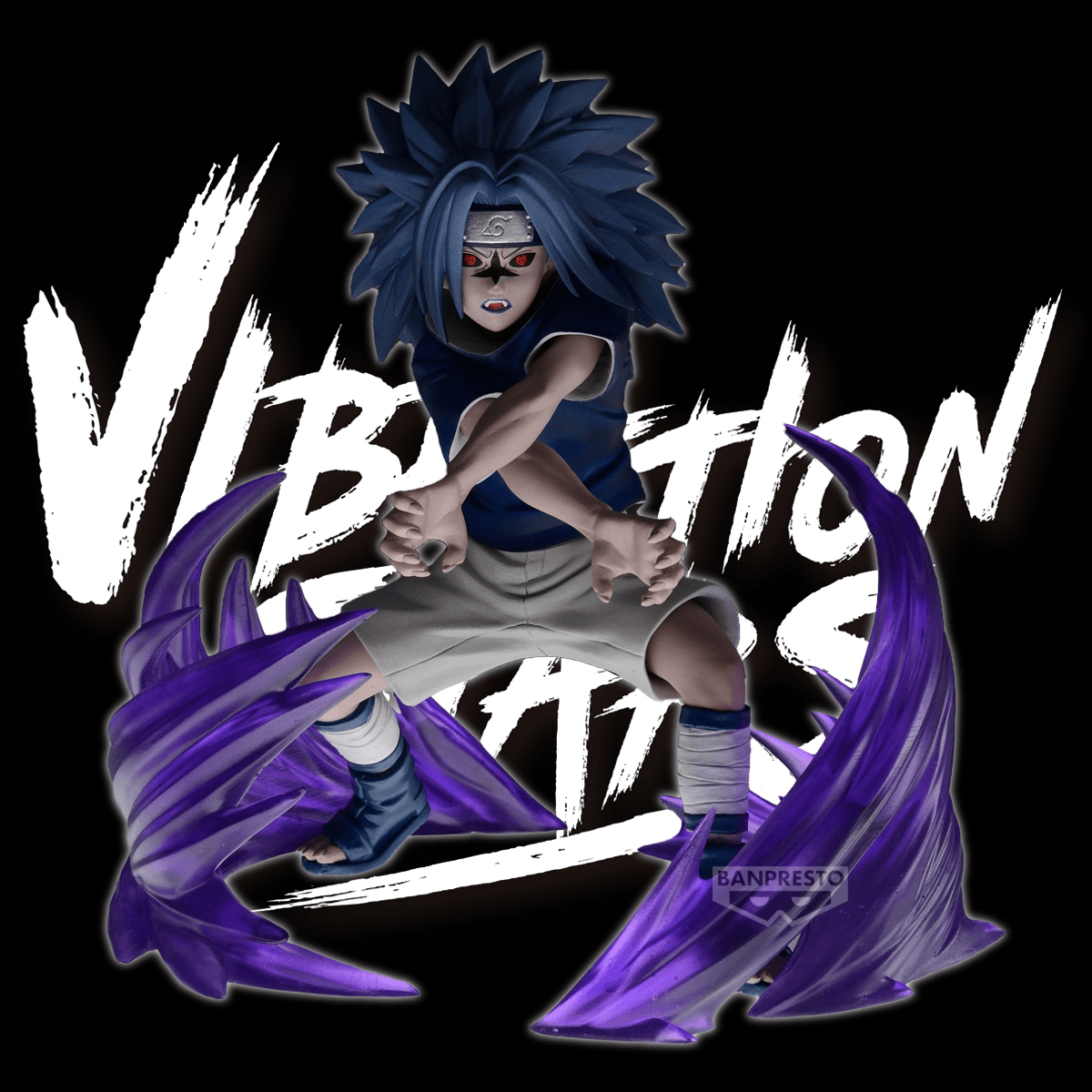 Naruto: -NARUTO 72 series- 26＆27 Sasuke Uchiha Vibration Stars Prize Figure