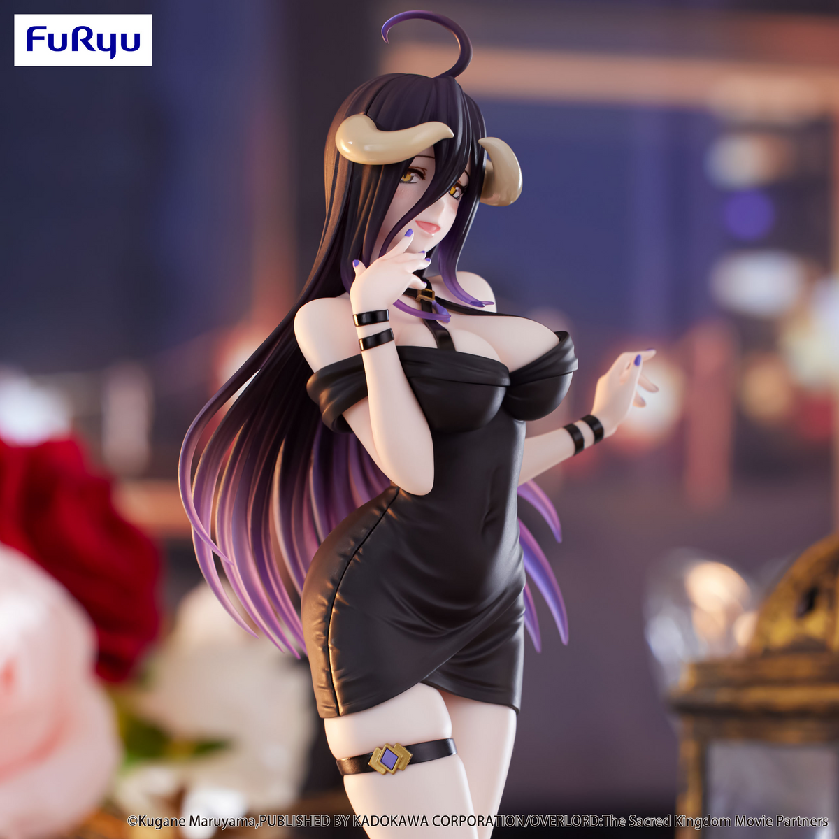 Overlord: Albedo -Mini Dress Ver.- Trio-Try-It Prize Figure