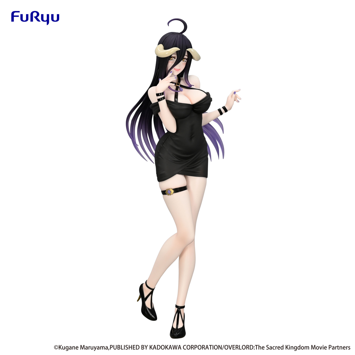 Overlord: Albedo -Mini Dress Ver.- Trio-Try-It Prize Figure