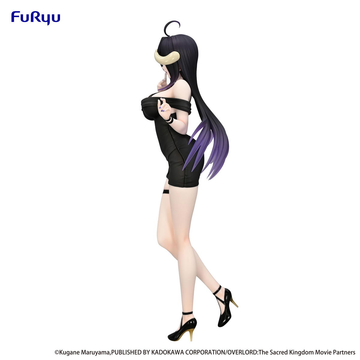 Overlord: Albedo -Mini Dress Ver.- Trio-Try-It Prize Figure