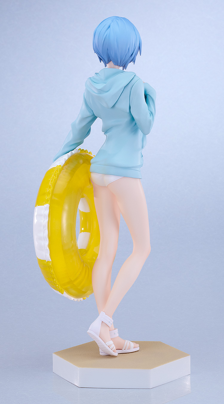 Evangelion: Rei Ayanami Beach Queens L Size POP UP PARADE Figure