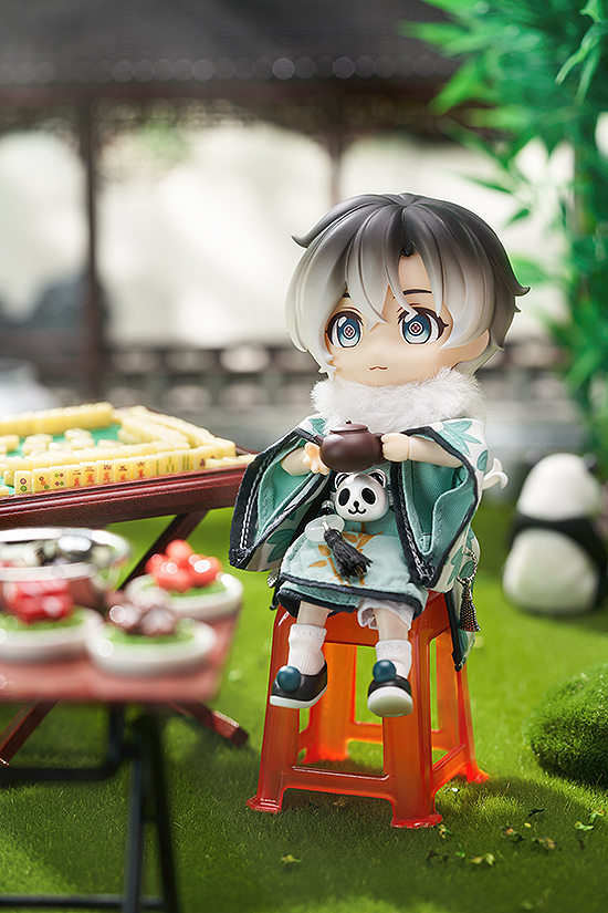 Chinese-Style Panda Mahjong: Laurier Nendoroid Doll