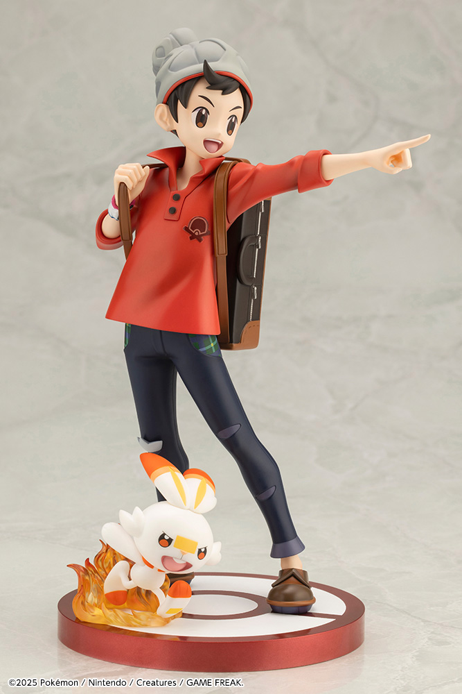 Pokemon: Victor with Scorbunny ARTFX J 1/8 Scale Figurine