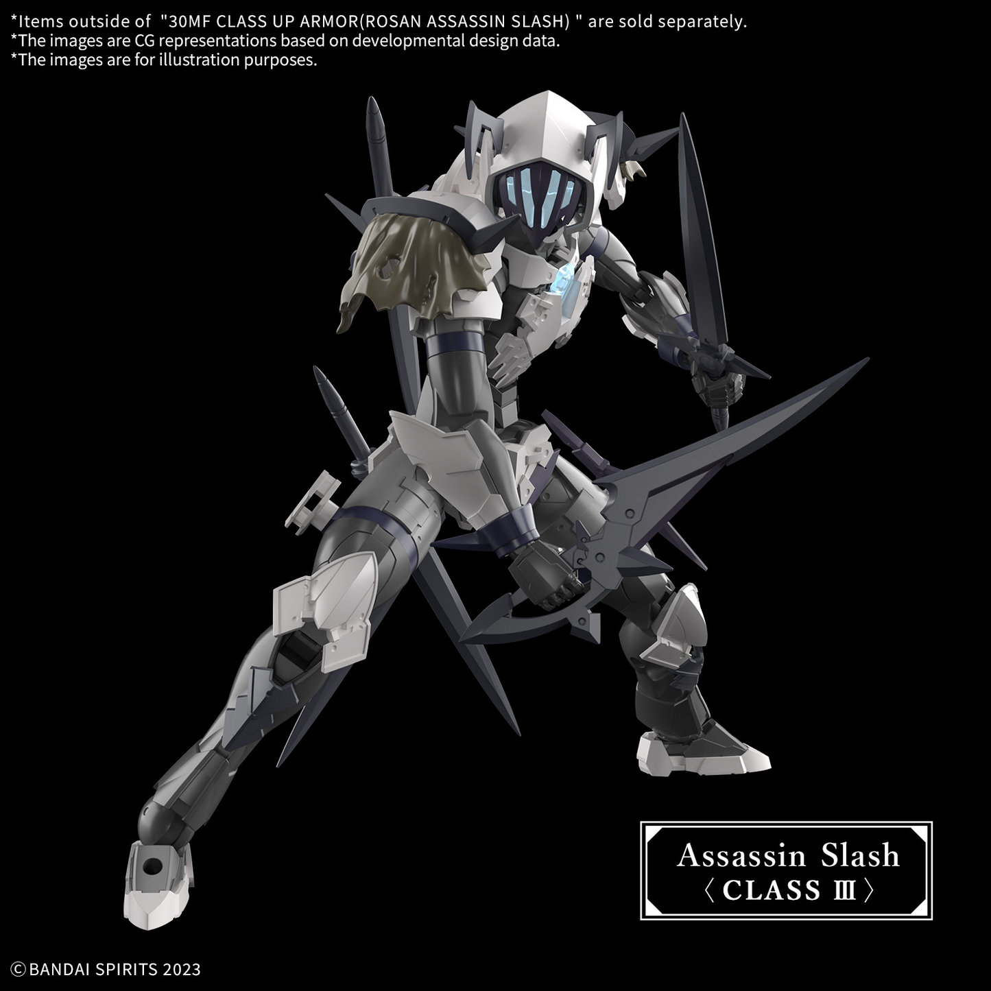 30 Minutes Fantasy: Class Up Rosan Assassin Slash Model Option Pack