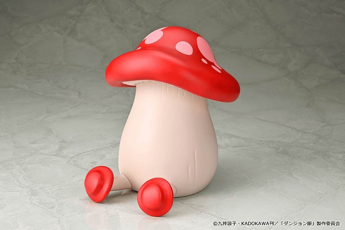 Delicious in Dungeon: Red Walking Mushroom Soft Vinyl Prize Figure