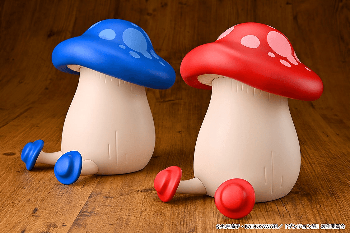 Delicious in Dungeon: Red Walking Mushroom Soft Vinyl Prize Figure