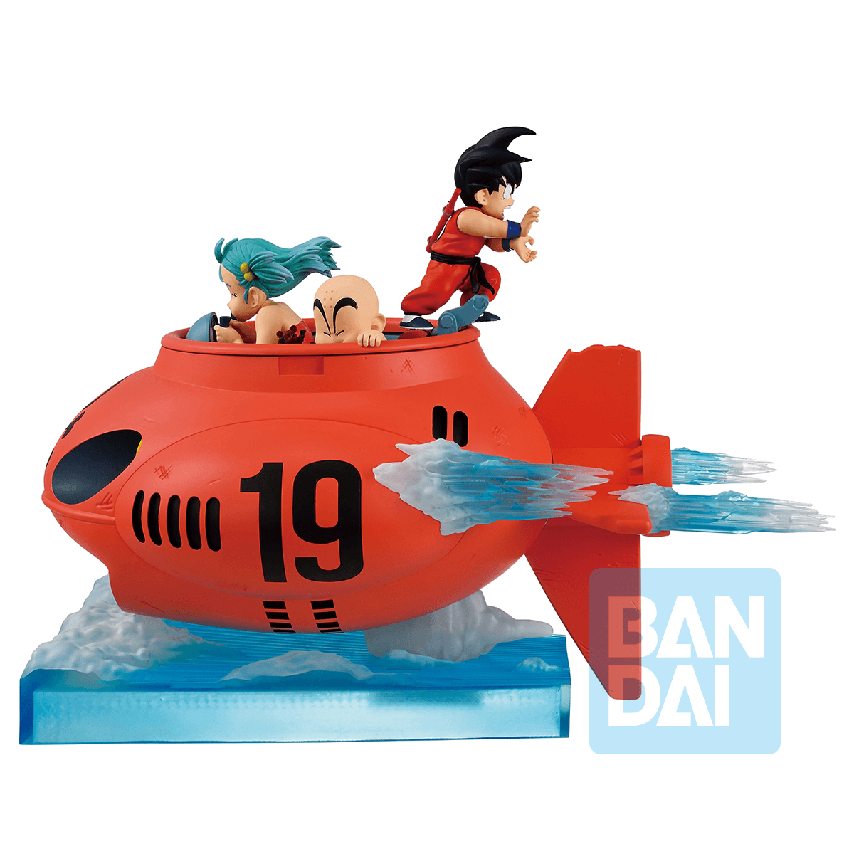 Dragon Ball: Goku, Bulma, & Krillin -Vs Red Ribbon Army- Ichibansho Figure