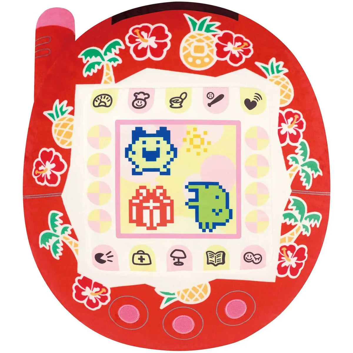 Tamagotchi: Red Tamagotchi V3 Pillow