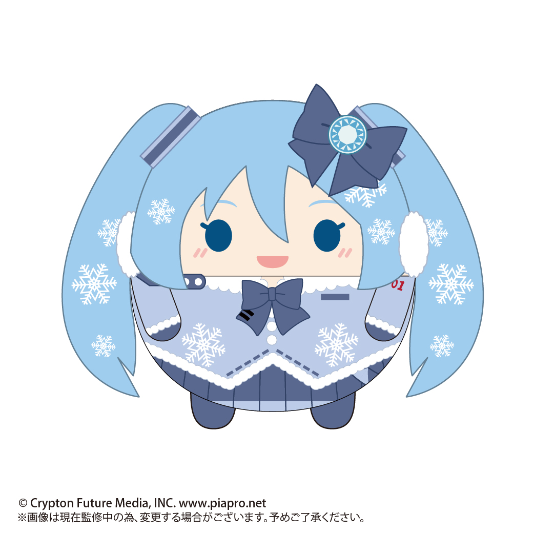 Vocaloid: Snow Miku Fuwakororin -Ver. C- Medium Plush