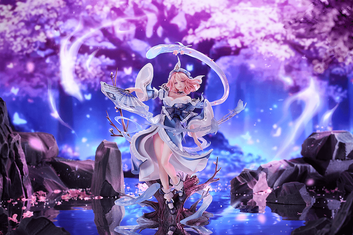Touhou Project: Yuyuko Saigyouji -Natural-Born Ghost Ver.- 1/7 Scale Figurine