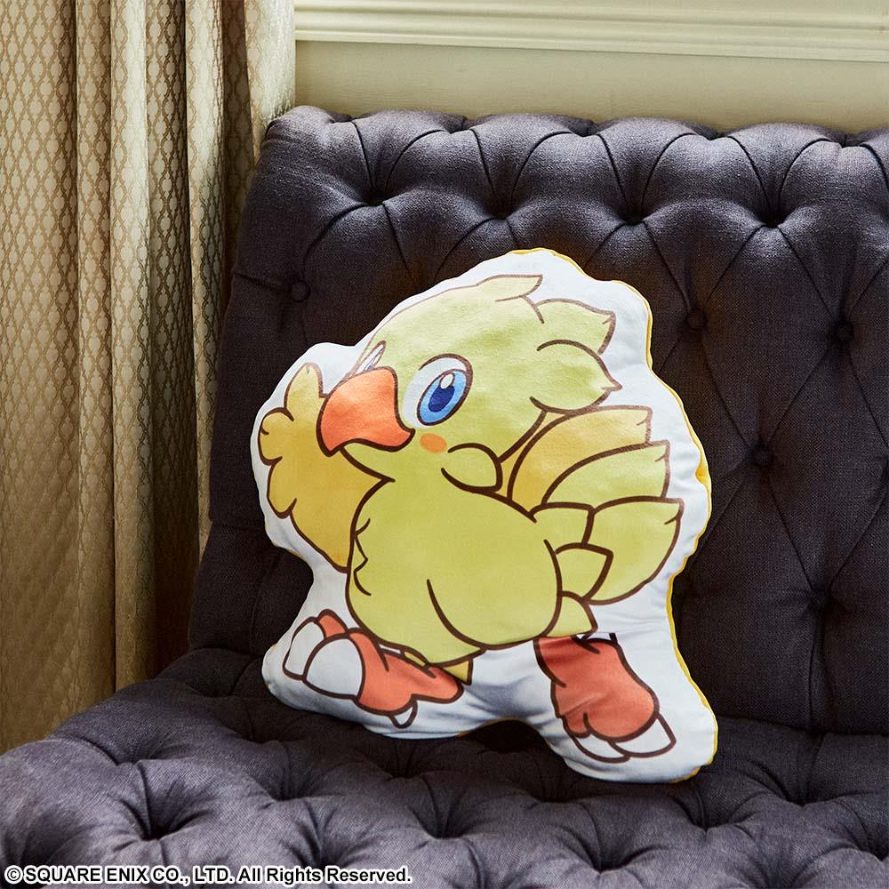 Final Fantasy: Chocobo Fluffy Fluffy Die-Cut Cushion