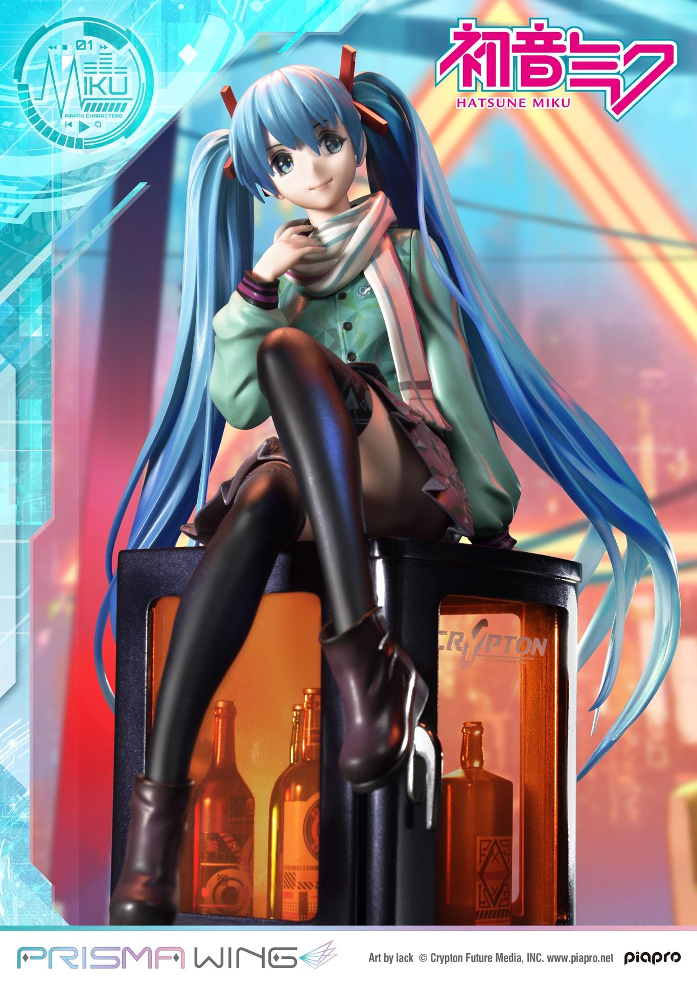 Vocaloid: Hatsune Miku -Art by Lack- Prisma Wing 1/7 Scale Figurine
