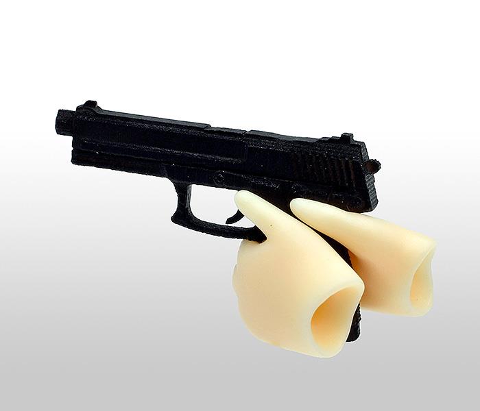 Little Armory: LAOP12 Hands for Guns 2 [Handgun Set] for Figma