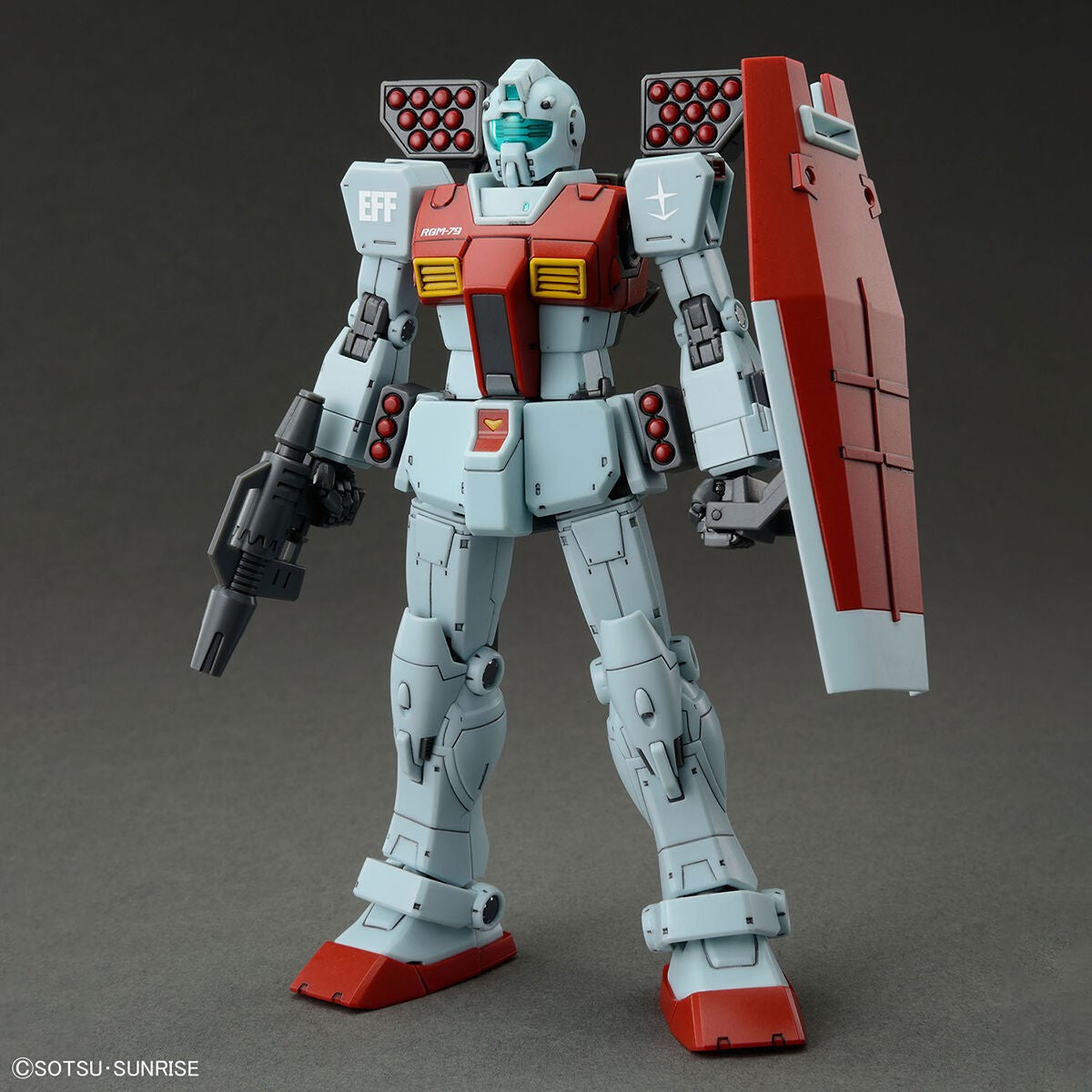Gundam: GM (Shoulder Cannon/Missile Pod) HG Model