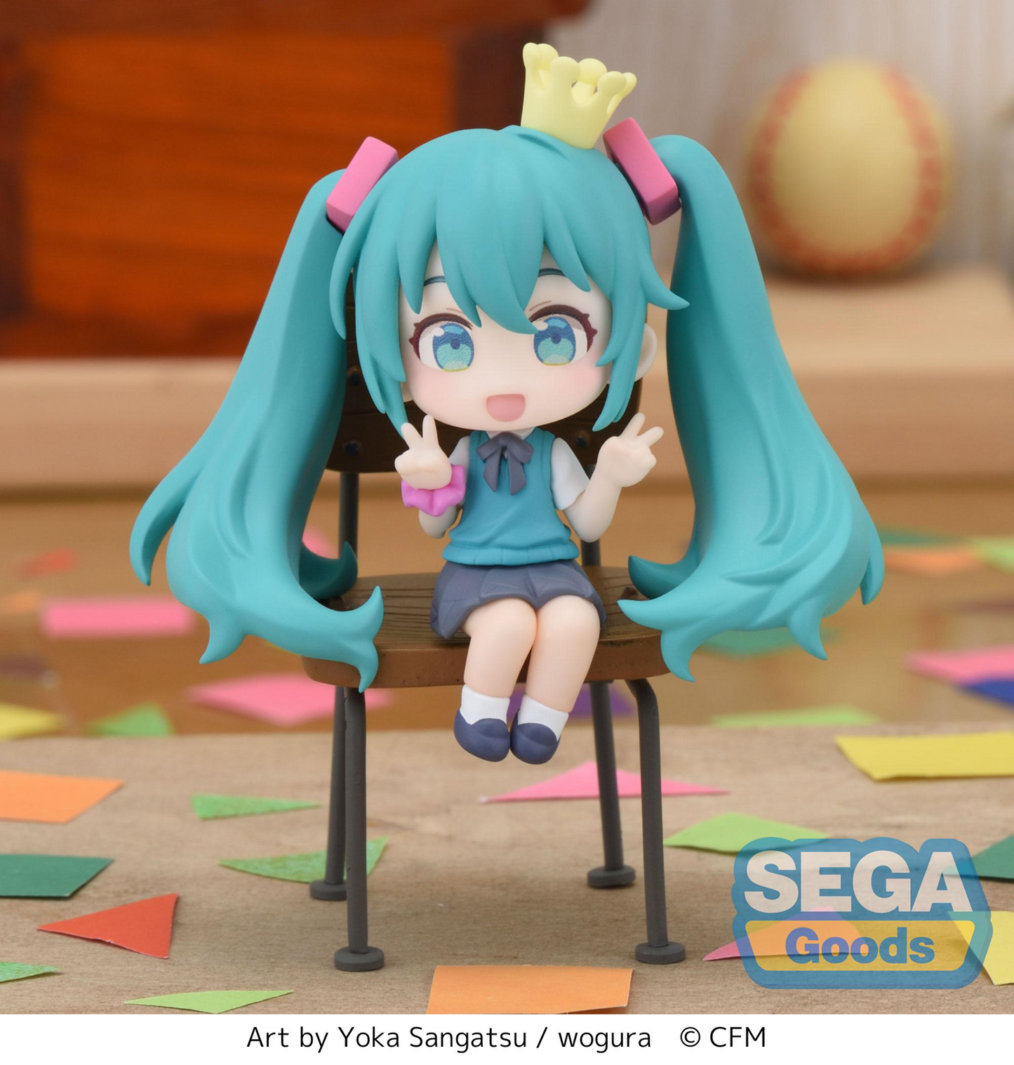 Vocaloid: Miku 16th Anniversary Perching Mini Prize Figure