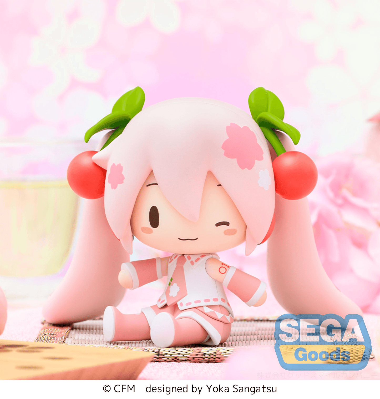 Vocaloid: Sakura Miku S-Fire Fuwa Petit Prize Figure