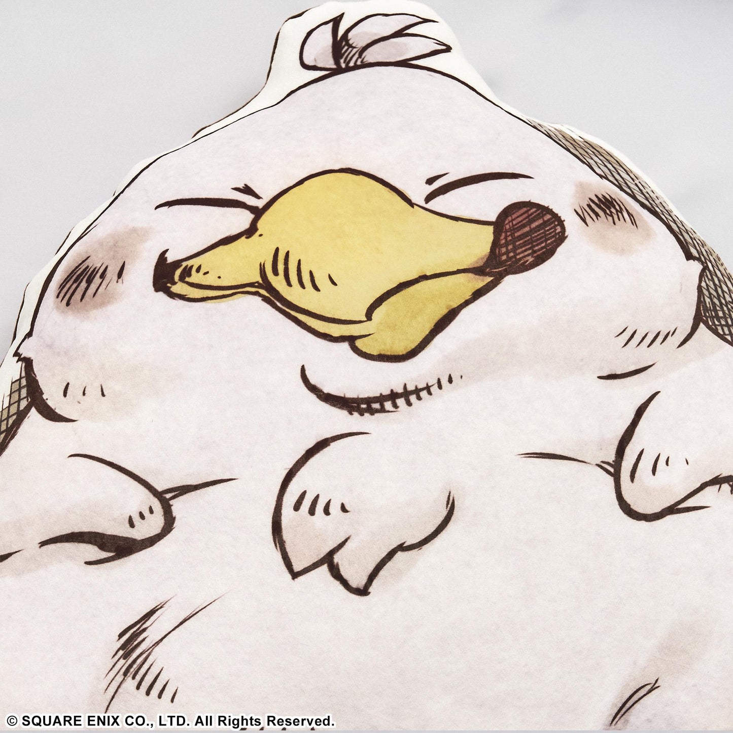 Final Fantasy: Fat Chocobo Fluffy Fluffy Die-Cut Cushion