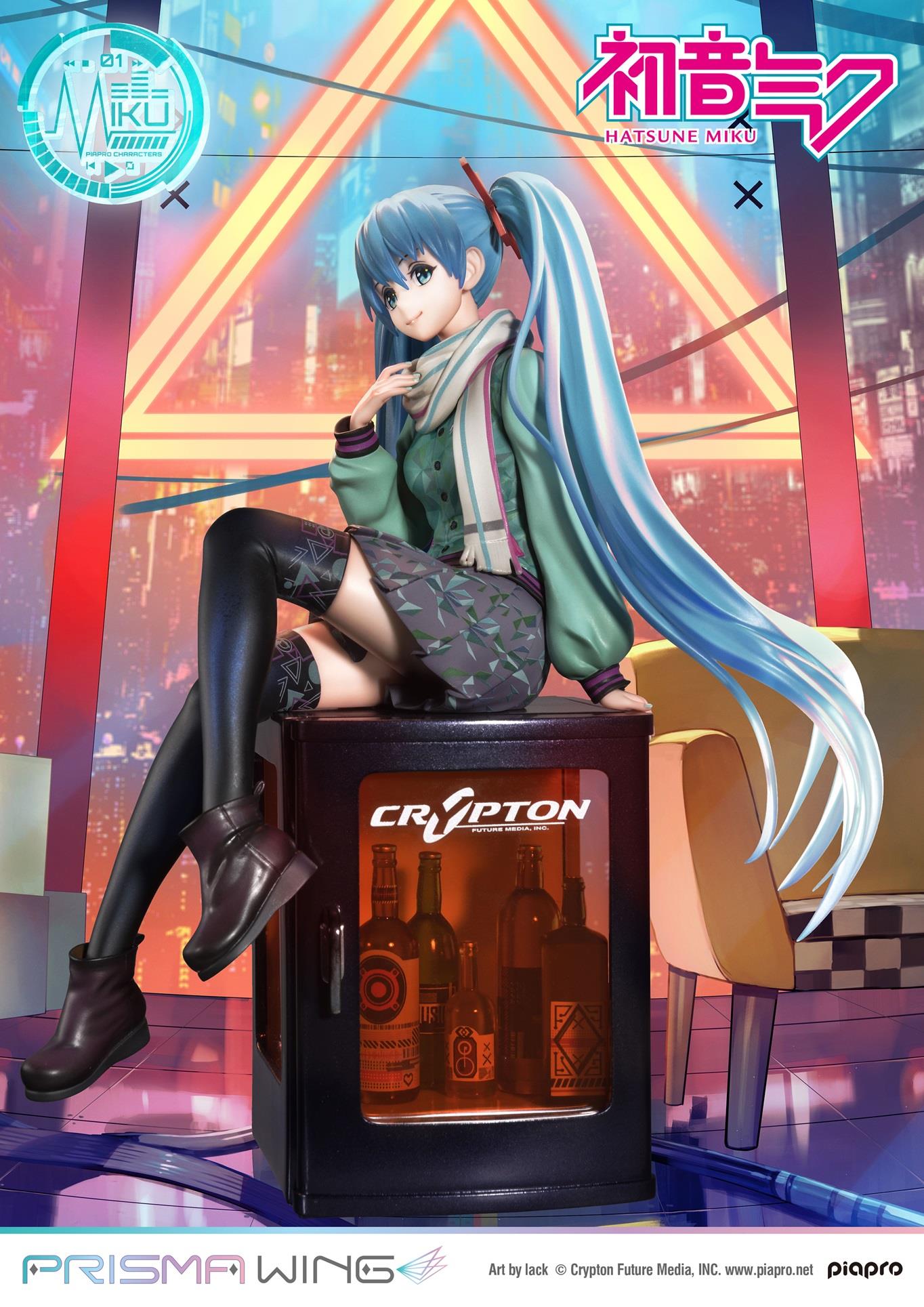 Vocaloid: Hatsune Miku -Art by Lack- Prisma Wing 1/7 Scale Figurine