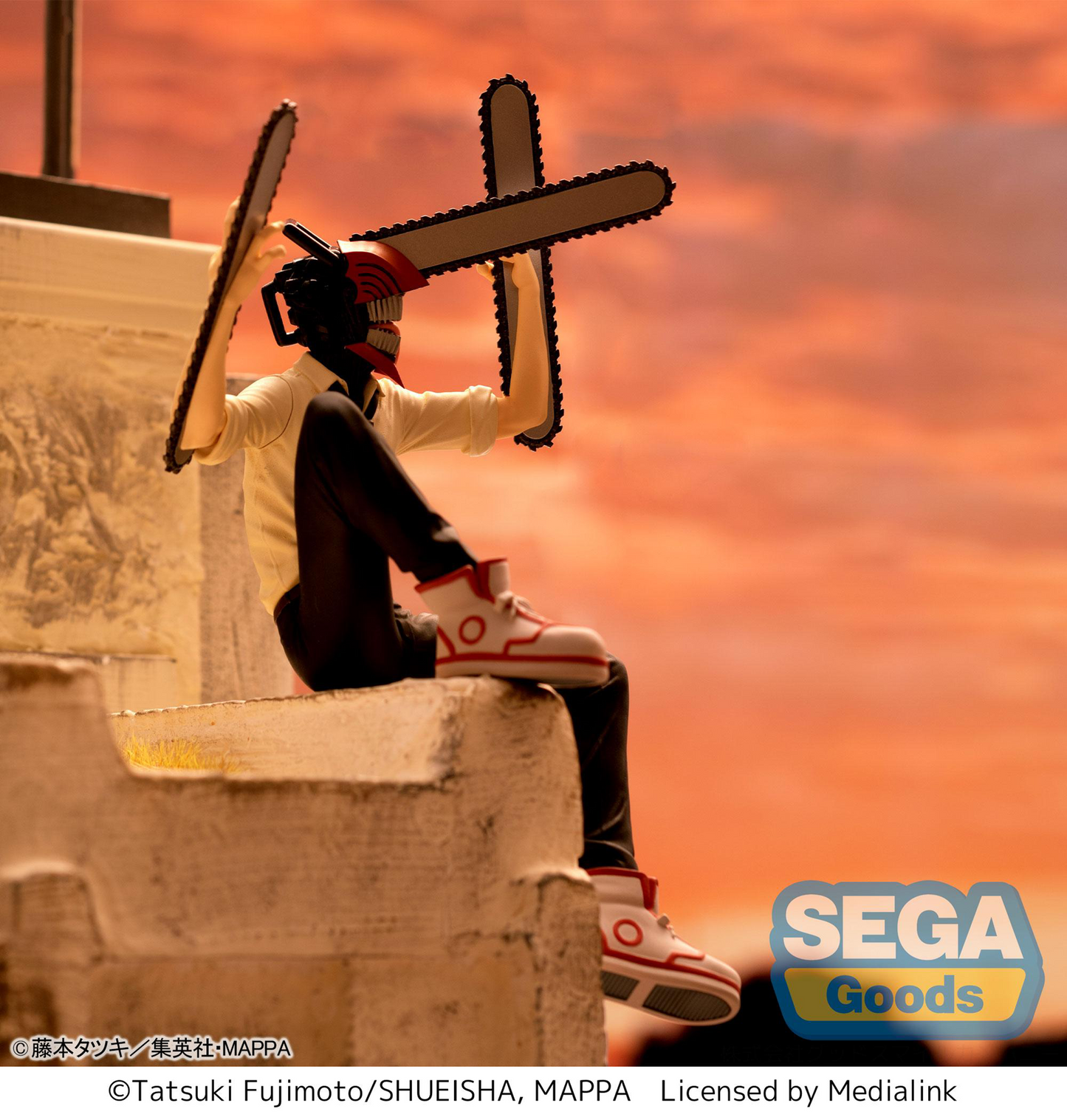 Chainsaw Man: Chainsaw Man Perching Prize Figure