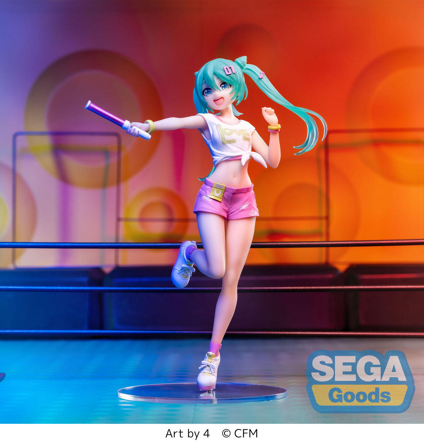 Vocaloid: Miku Live Support Ver. Luminasta Prize Figure