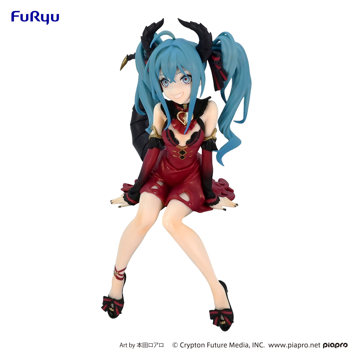 Vocaloid: Miku Villain Red Ver. Noodle Stopper Prize Figure