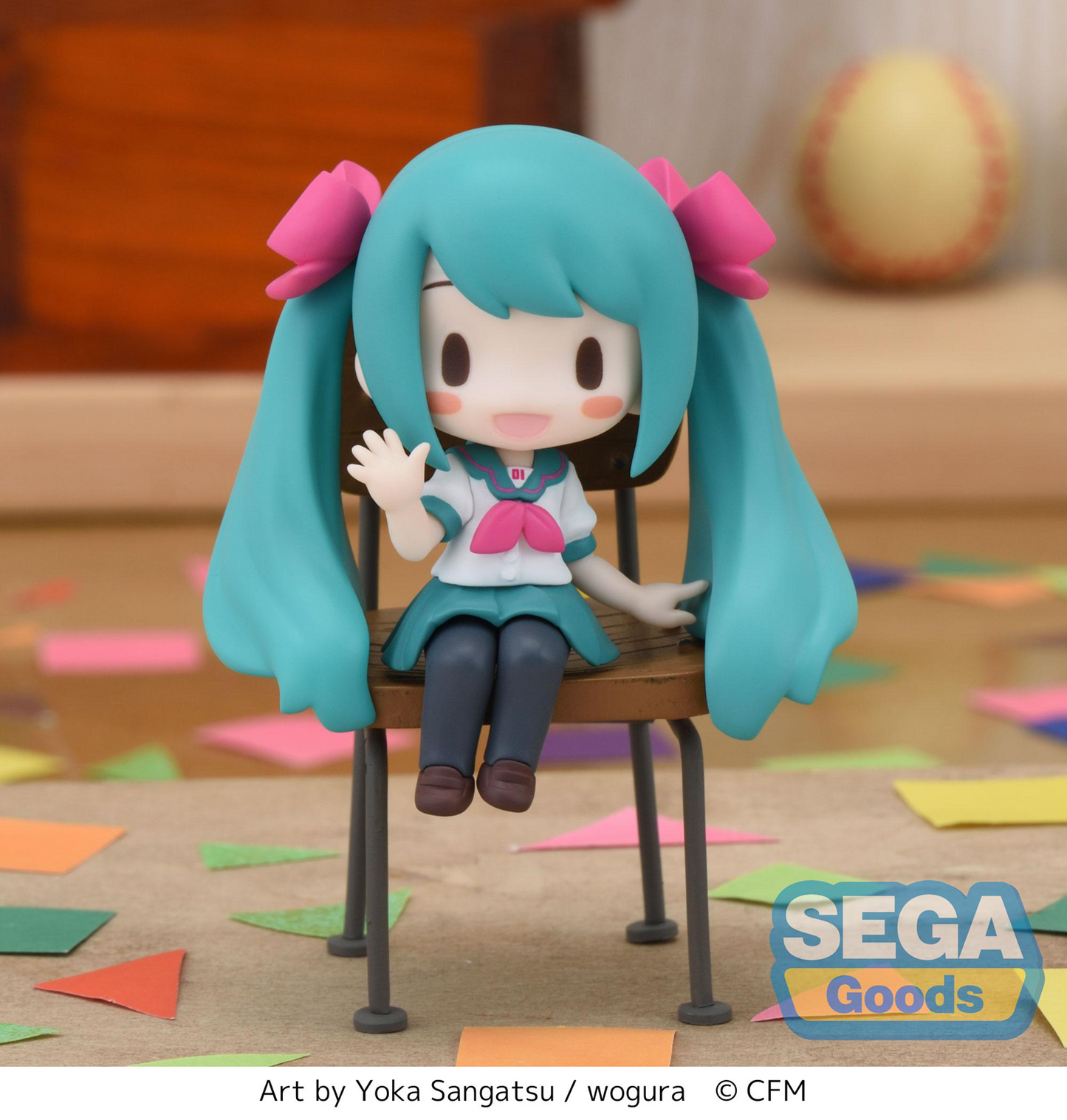 Vocaloid: Miku 16th Anniversary Perching Mini Prize Figure