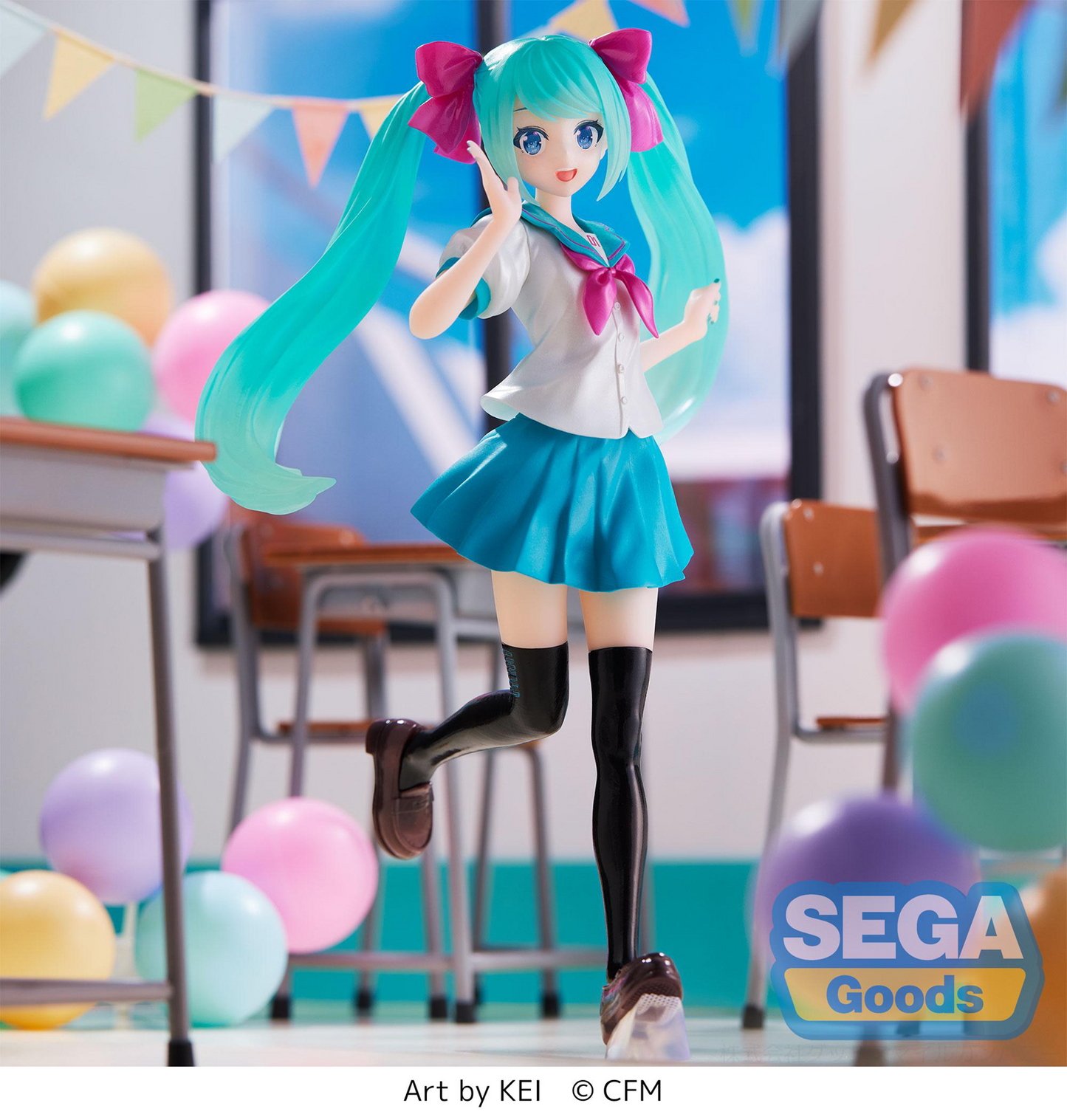 Vocaloid: Miku 16th Anniversary Luminasta -Kei Ver.- Prize Figure