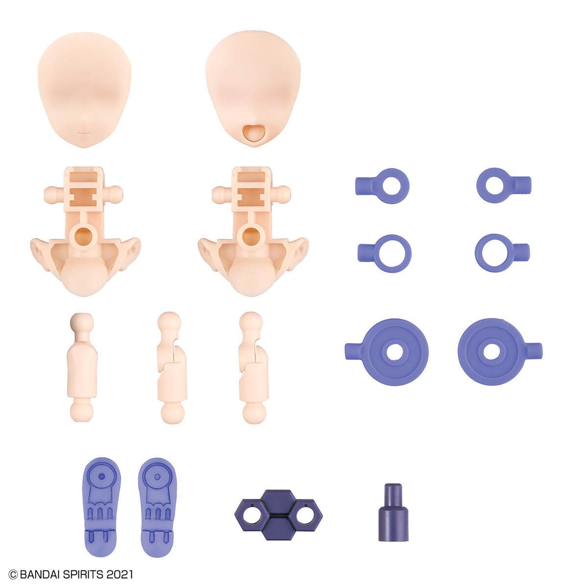 30 Minutes Sisters: Option Parts Set 11 (Fang Costume) Model Option Pack