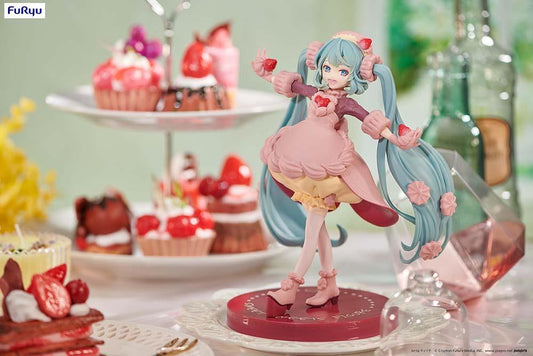 Vocaloid: Miku Sweet Sweets Chocolate Strawberry Prize Figure