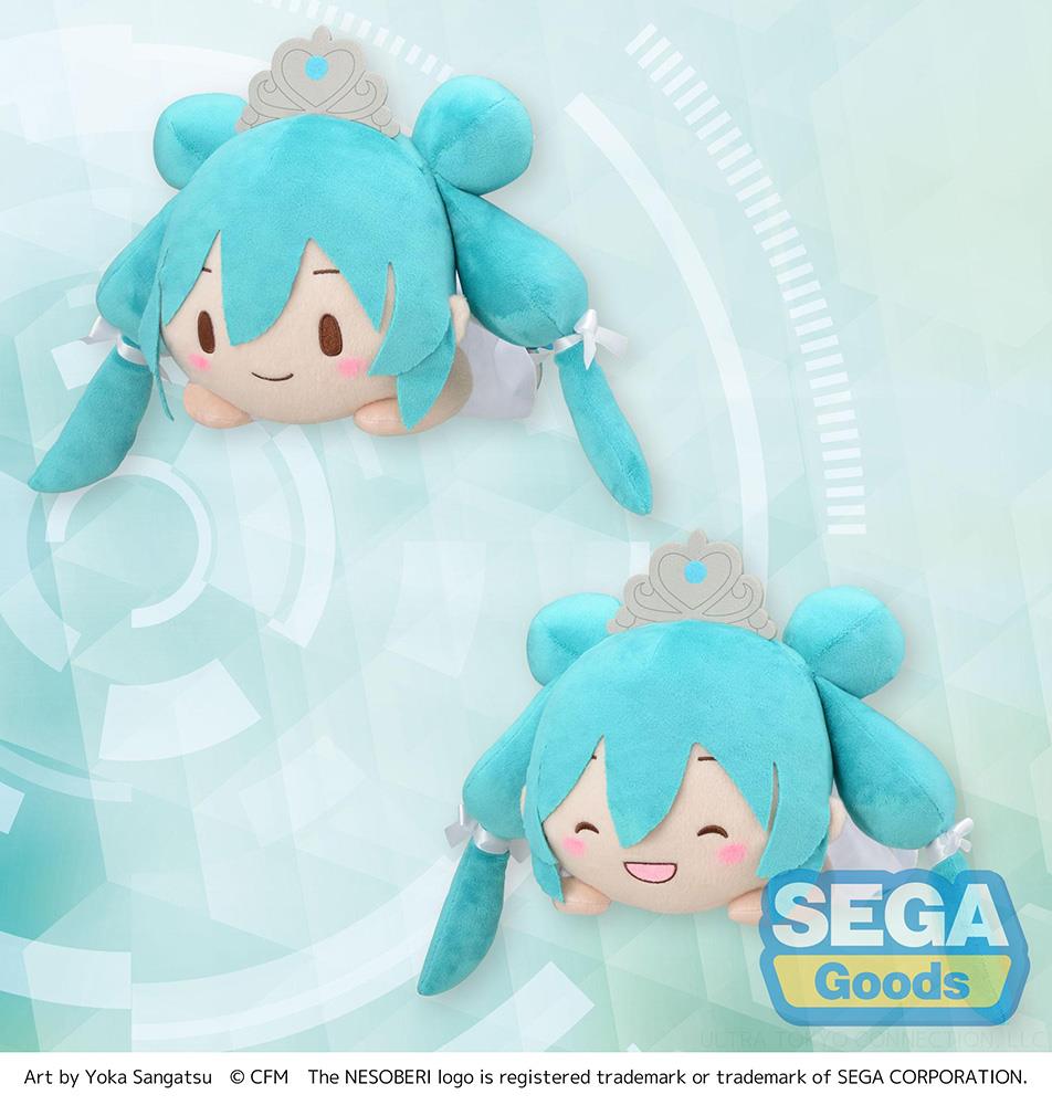 Vocaloid: Miku 15th Anniversary (M) Nesoberi Plush