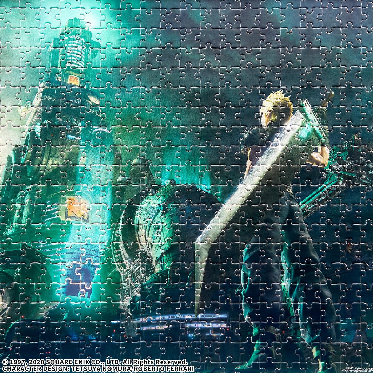 Final Fantasy VII: Cloud Key Art 500 Piece Puzzle
