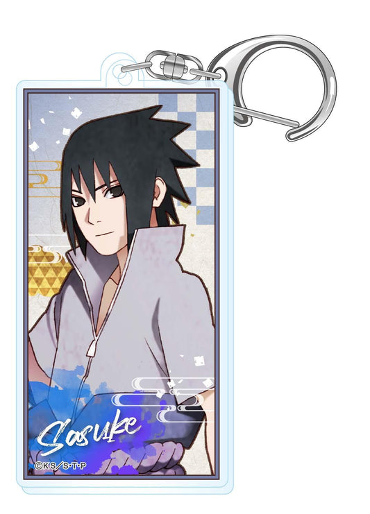 Naruto: Sasuke Acrylic Banner Key Chain