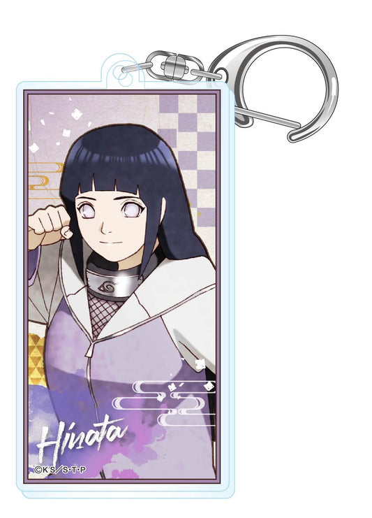 Naruto: Hinata Acrylic Banner Key Chain