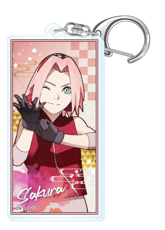 Naruto: Sakura Acrylic Banner Key Chain