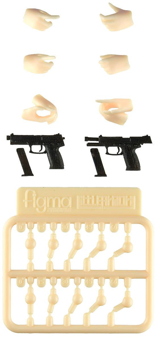 Little Armory: LAOP12 Hands for Guns 2 [Handgun Set] for Figma