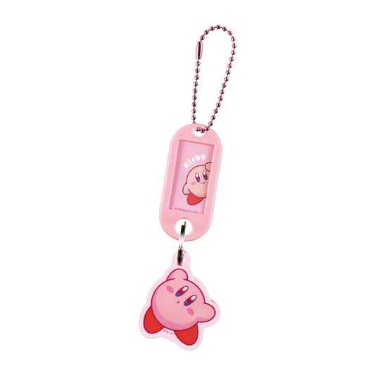 Kirby: Pink Name Tag Key Chain