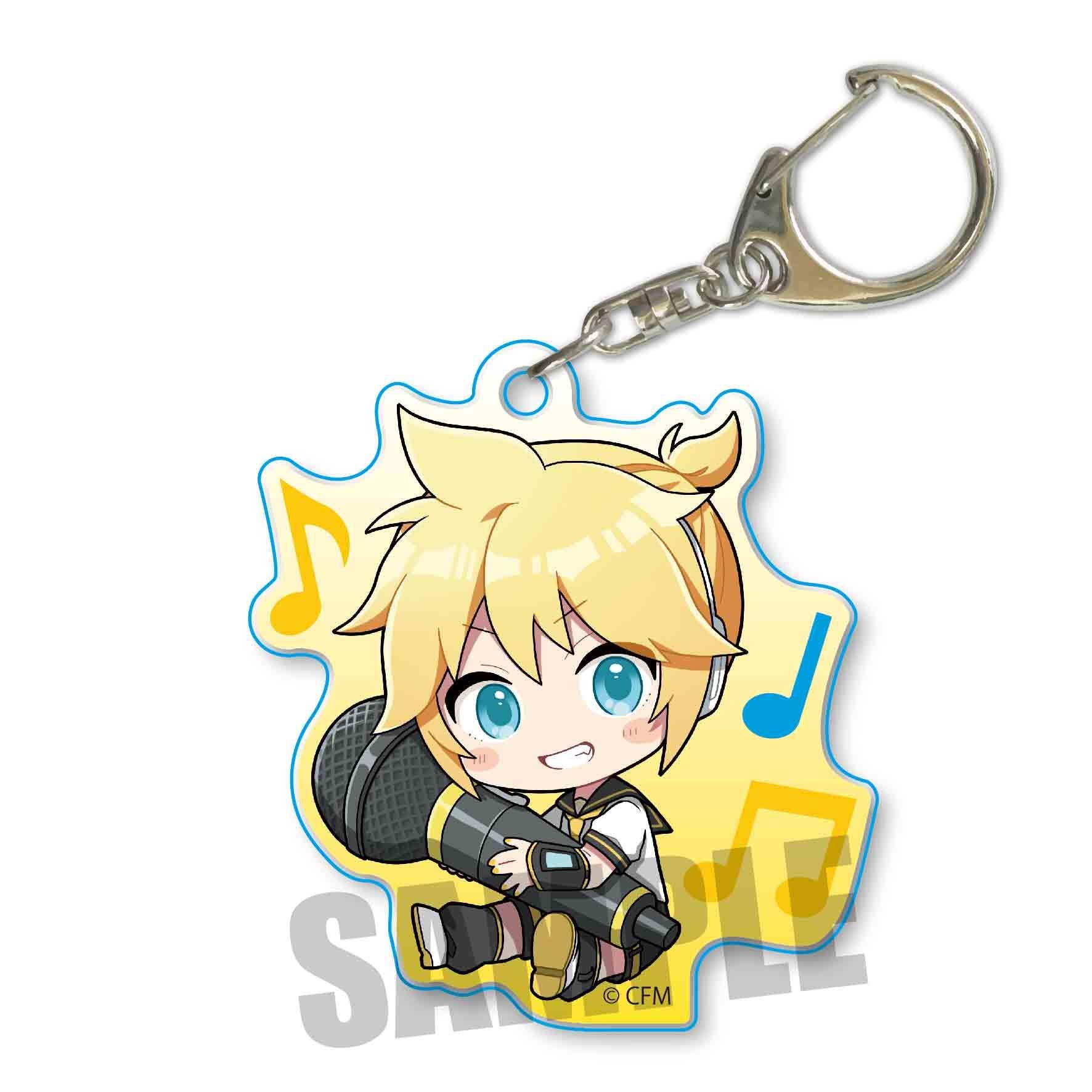 Vocaloid: Len Acrylic Key Chain | Chibi's Anime – Chibi's Anime Goods ...