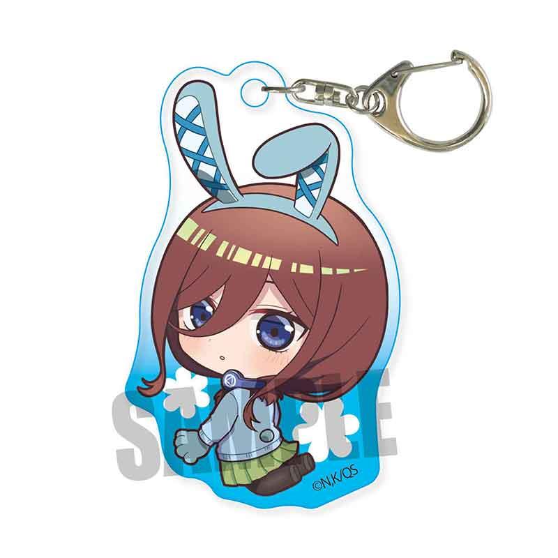 Quintessential Quintuplets: Miku Usamimi Acrylic Key Chain