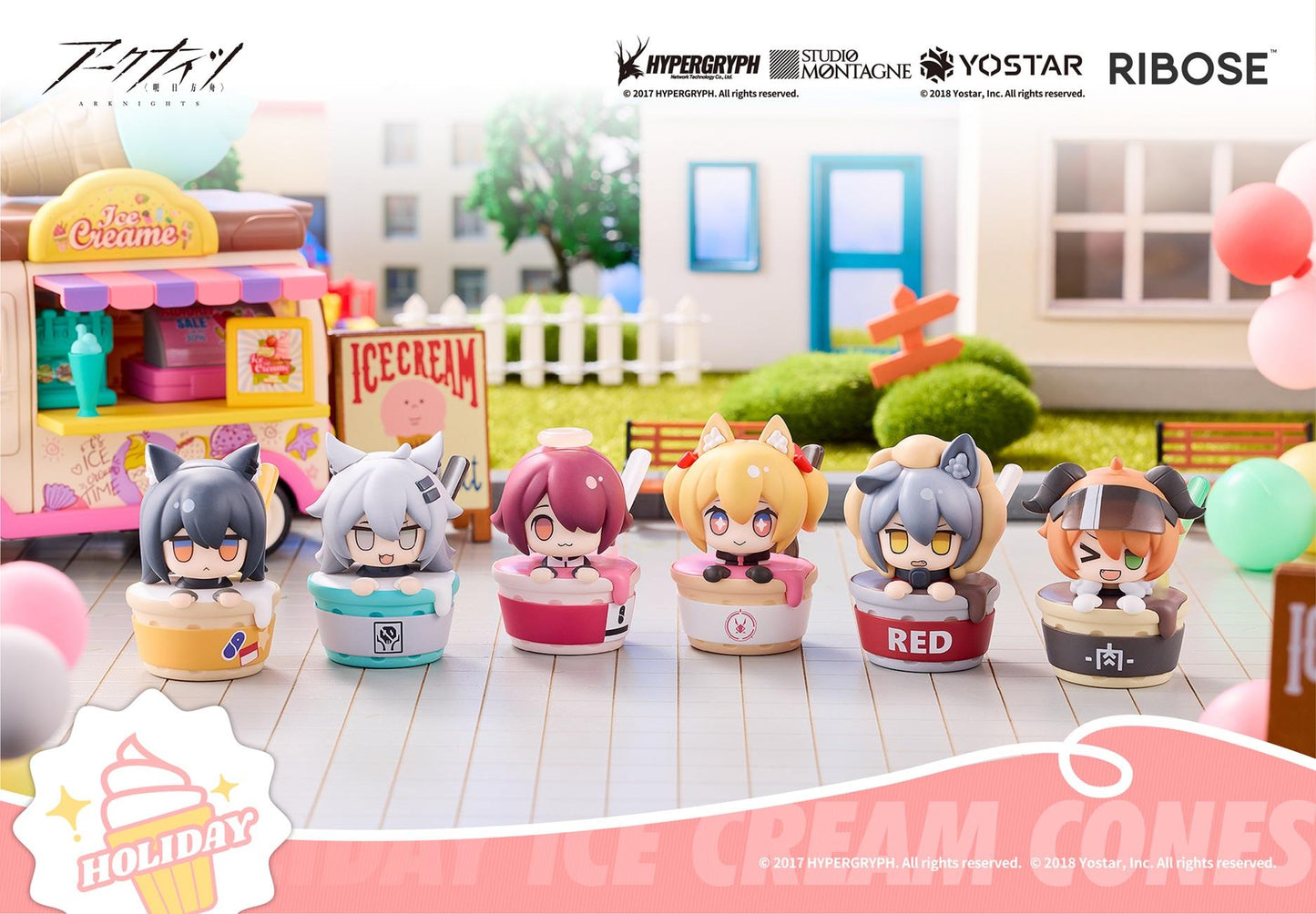 Arknights: Holiday Ice Cream Series Blind Box