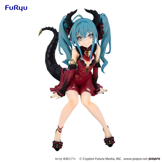 Vocaloid: Miku Villain Red Ver. Noodle Stopper Prize Figure