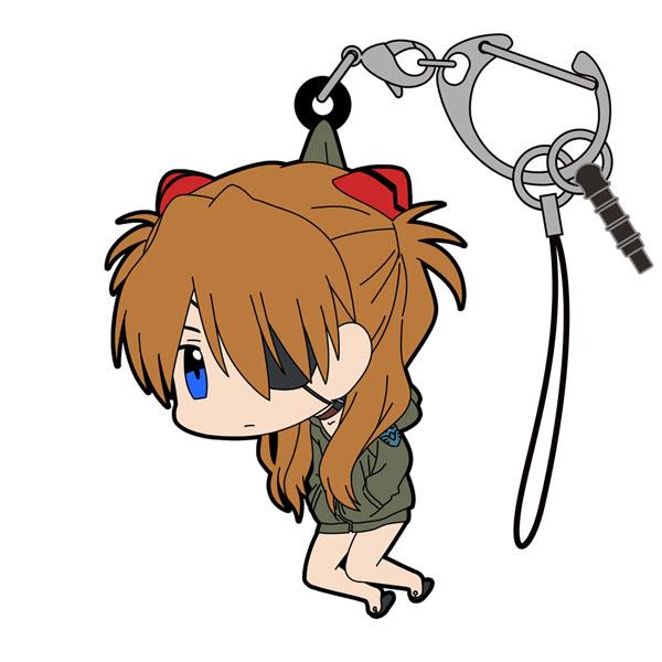 Evangelion: Asuka Hoodie Tsumamare Key Chain
