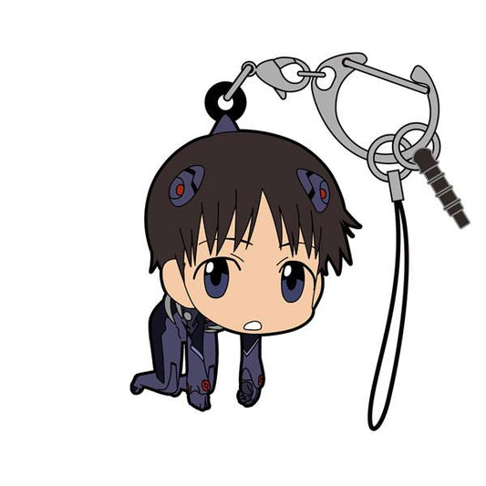 Evangelion: Shinji Eva-13 Plugsuit Tsumamare Key Chain