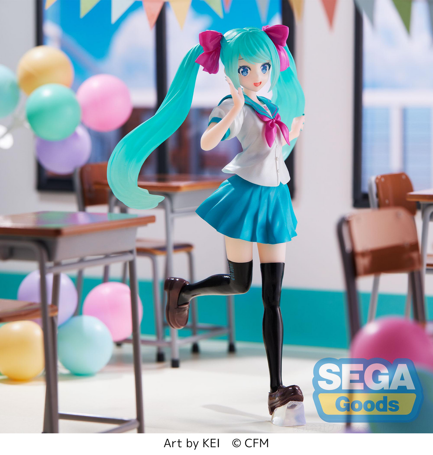 Vocaloid: Miku 16th Anniversary Luminasta -Kei Ver.- Prize Figure