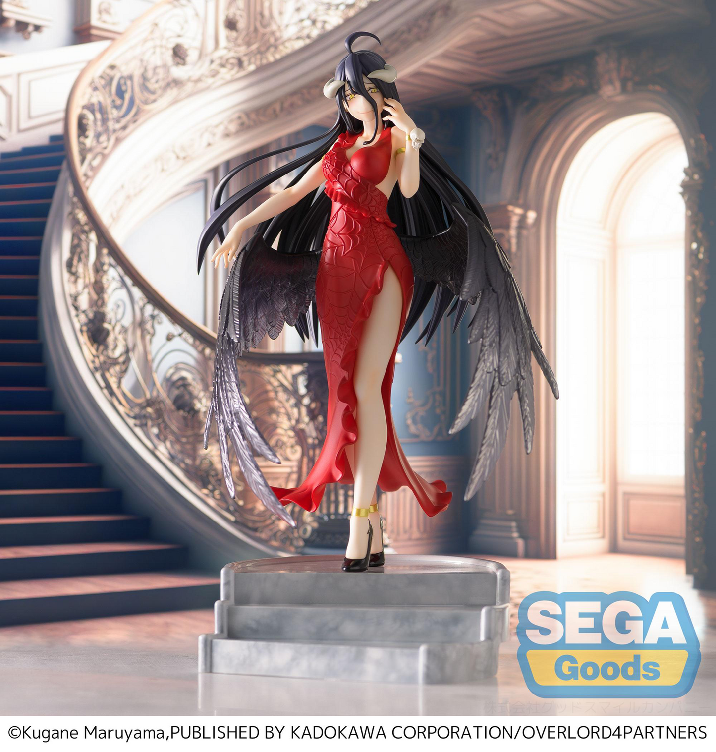 Overlord: Albedo Red Dress SPM Prize Figure