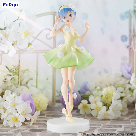 Re:Zero: Rem Flower Dress Trio-Try-It Prize Figure