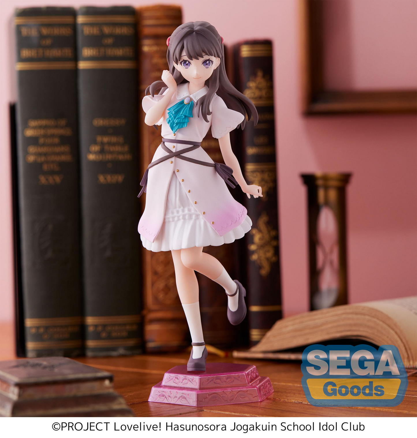 Love Live! Hasu no Sora Jogakuin School Idol Club: Megumi Fujishima Desktop x Decorate Prize Figure