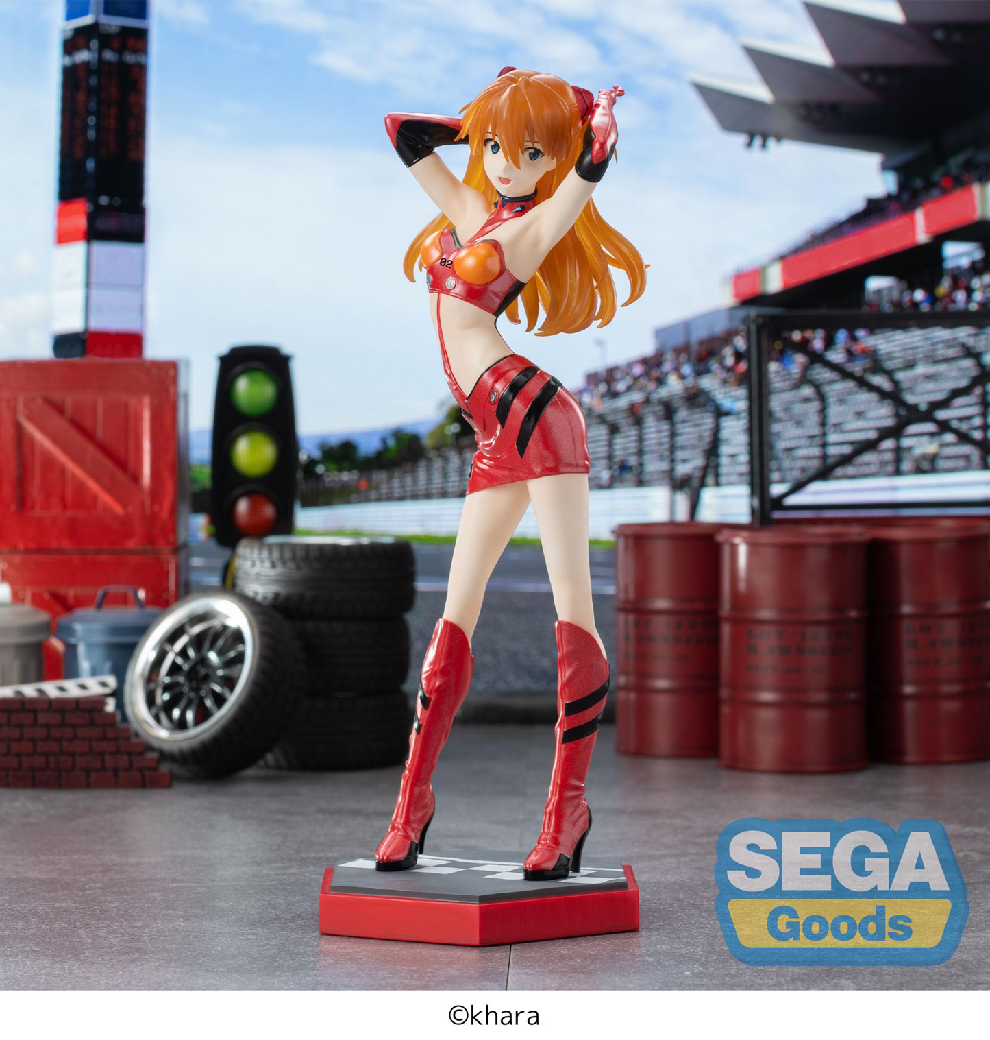 Evangelion: Asuka -Pit Walk- Luminasta Prize Figure